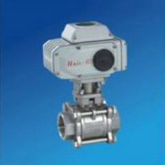 電動(dòng)三片式內(nèi)螺紋球閥