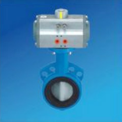 氣動(dòng)對(duì)夾式軟密封蝶閥